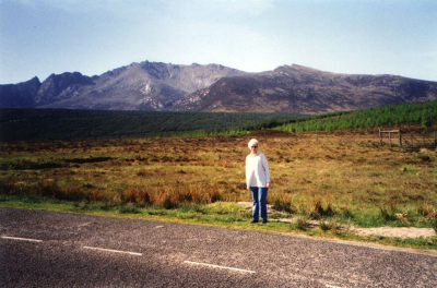 Molly McLees on Arran